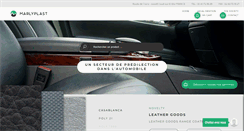 Desktop Screenshot of marlyplast.fr